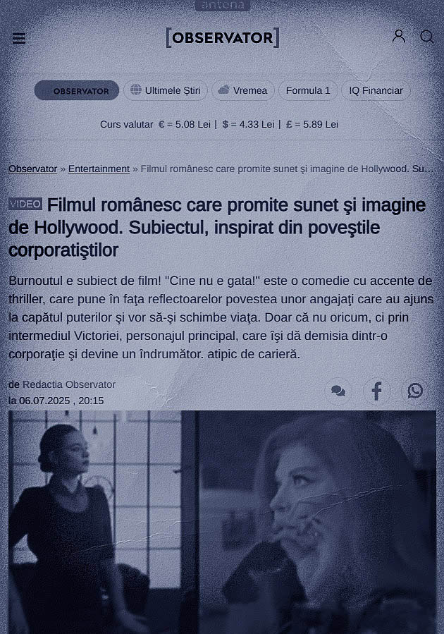 Cine Nu E Gata - un film de AA Florian