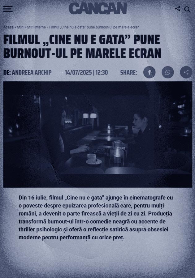 Cine Nu E Gata - un film de AA Florian