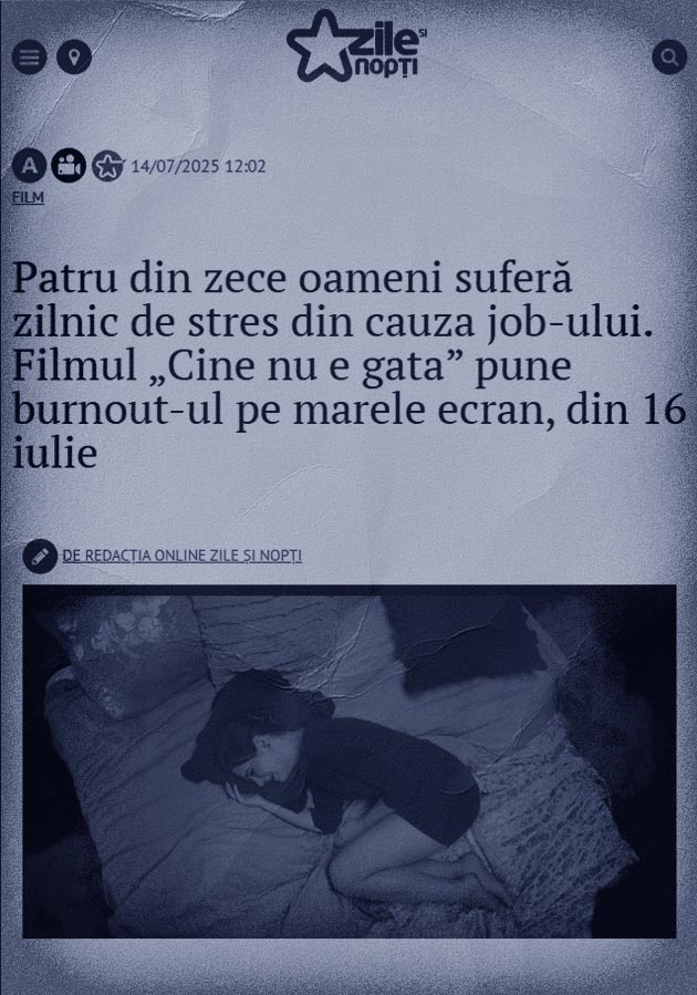 Cine Nu E Gata - un film de AA Florian